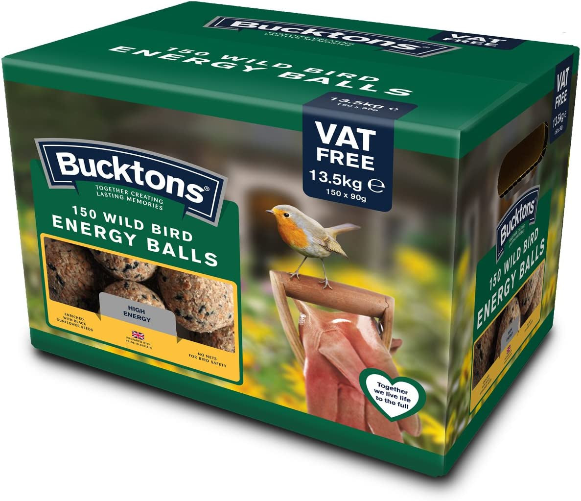 Fat/Energy/Suet Balls, Pack of 150, Green