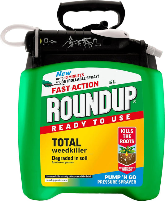 Fast Action Weedkiller Pump 'N Go Ready to Use Spray, 5 Litre