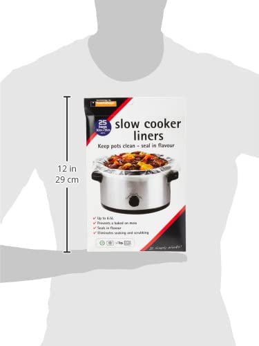 Toastabags Slow Cooker Liner (Pack of 25) Transparent Pack of 25 Single