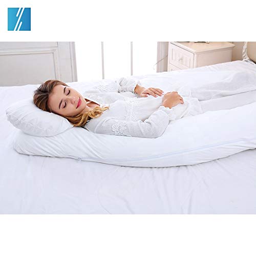 Britains Bedding Pregnancy Pillow - U Shape Orthopedic Maternity Nursing Cushion - Used as Comfy Long Cuddle Pillows - Belly and Back Support for Pregnant Women - COVER NOT INCLUDED