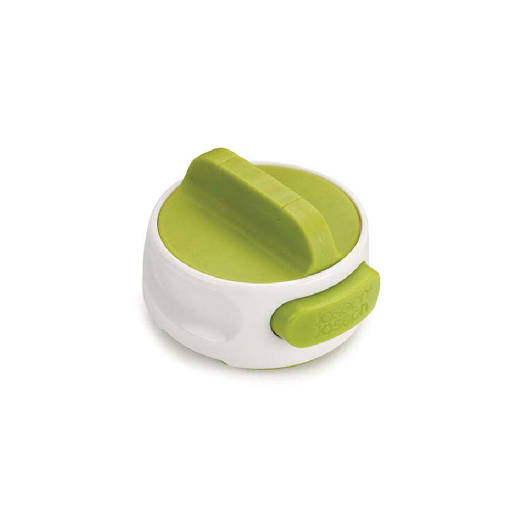 Joseph Joseph Can-Do Compact Can Opener, Tin Opener with automatic grip, White/Green Standard