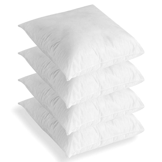 C Stores -17” x 17” Cushion Inner Pads Square Insert Fillers- Pack of 4 (43 x 43 cm) Anti-Allergy PACK OF 4 | 17 Inch x 17 Inch