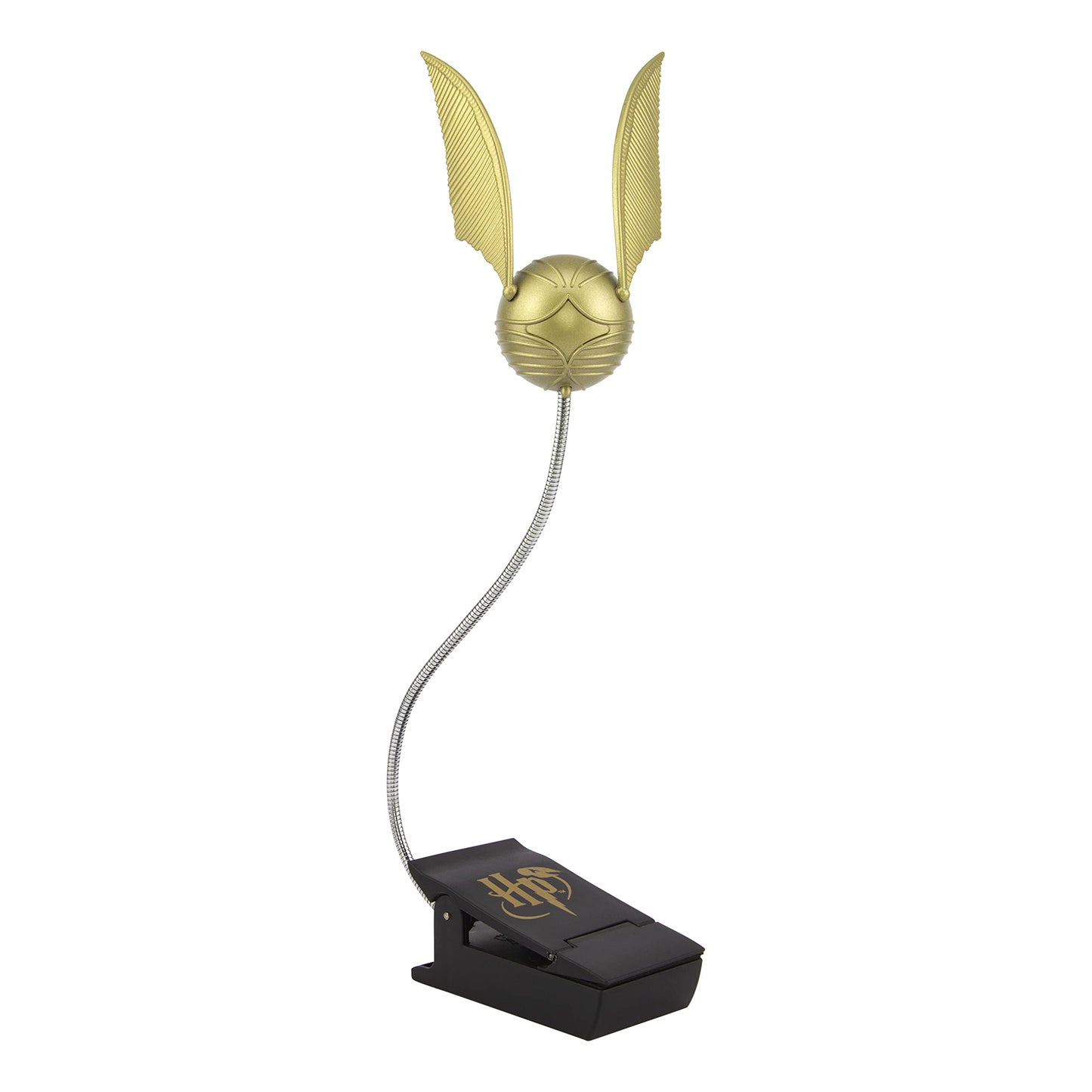 Golden Snitch Lumi Clip | Convenient Harry Potter Themed Reading Light | Powered by Batteries