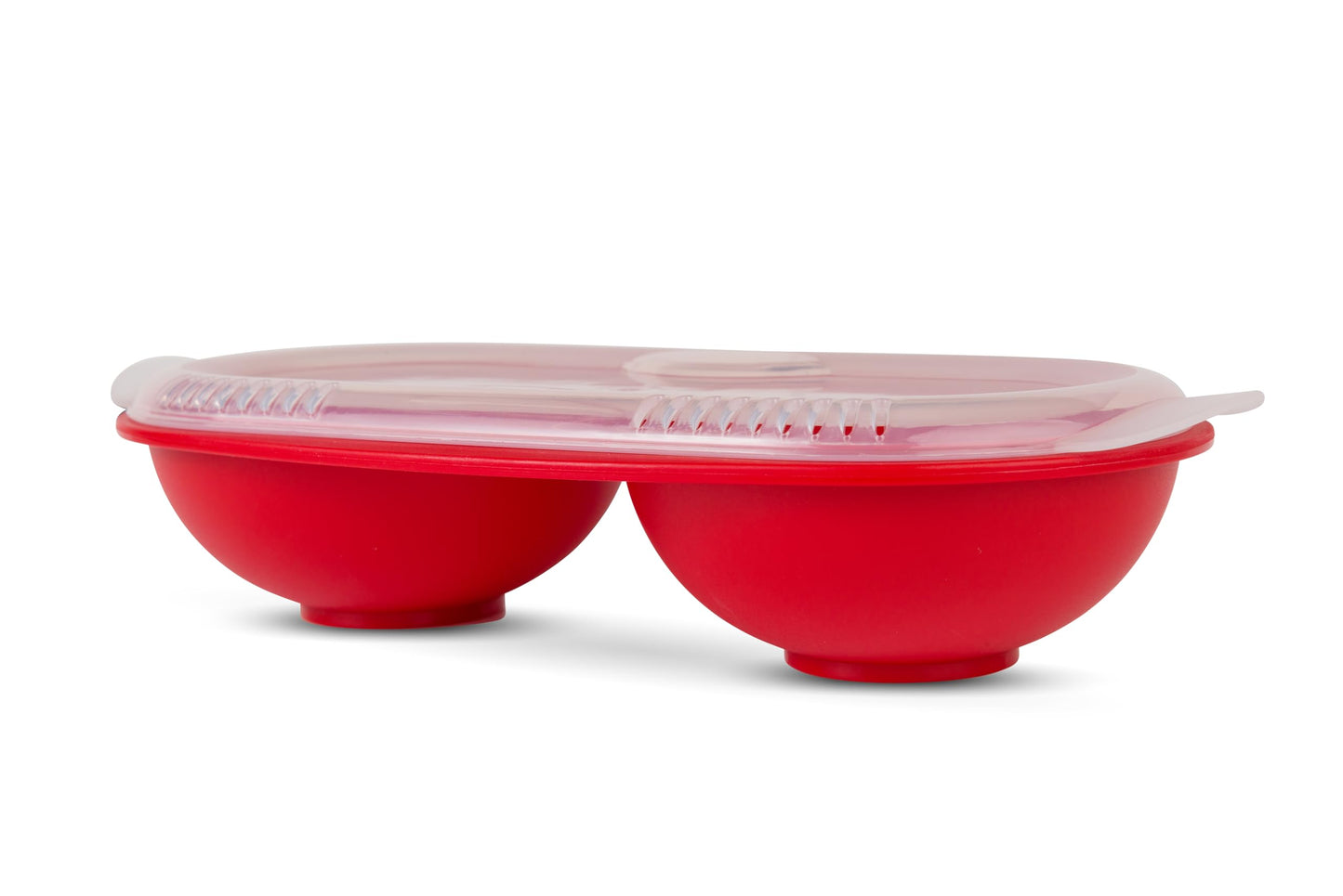 Good 2 Heat Plus Microwave Egg Poacher, Red