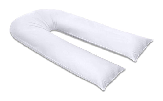 Britains Bedding Pregnancy Pillow - U Shape Orthopedic Maternity Nursing Cushion - Used as Comfy Long Cuddle Pillows - Belly and Back Support for Pregnant Women - COVER NOT INCLUDED