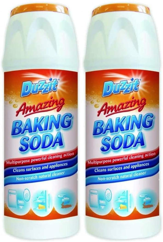 Amazing Baking Soda Multi Purpose Household Cleaner - Duzzit Amazing Baking Soda 500g - Pack of 2 1.00 kg (Pack of 2)