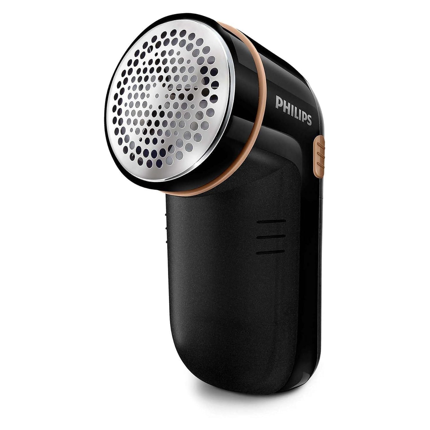 PHILIPS Fabric Shaver, Black, Pack of 1 Battery Operated Black-gold