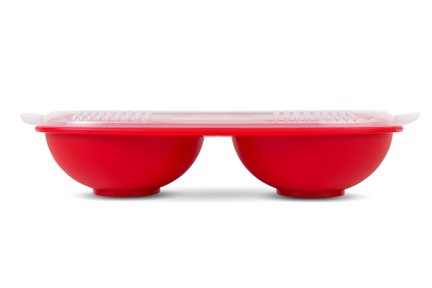 Good 2 Heat Plus Microwave Egg Poacher, Red