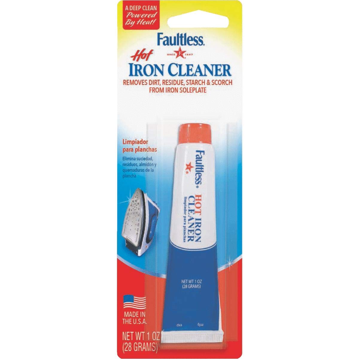 Faultless Starch 40110 Hot Iron Cleaner, 28g