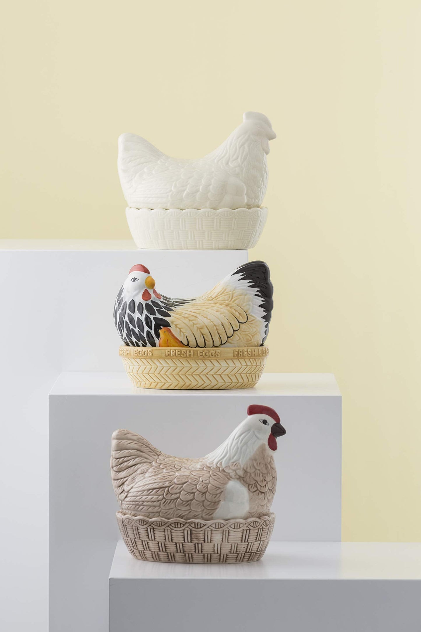 Mason Cash Cream Hen Nest Egg Storage Single