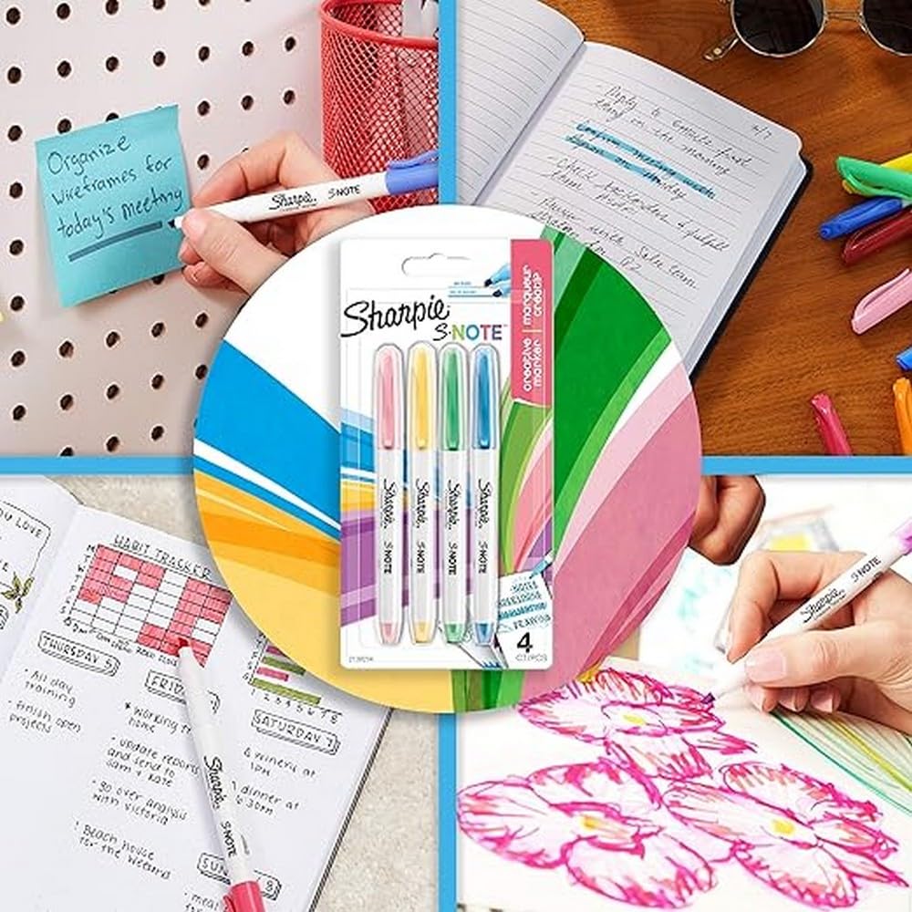 Paper Mate & Sharpie Pens Set | Stationery Supplies | Ballpoint Pens, Highlighters, Mechanical Pencils & Correction Tape | Perfect for School & Office | 26 Count 26 Piece Set School Kit 26ct Single