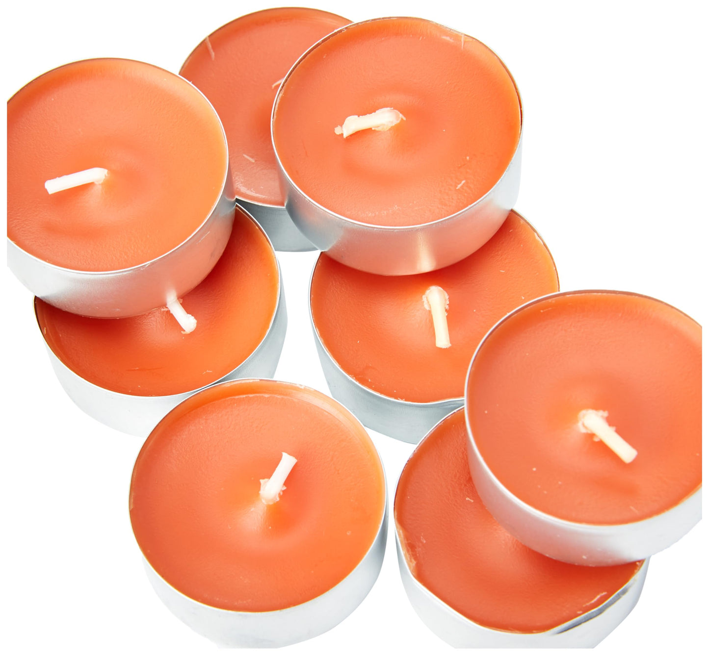 Spaas 30 Scented Tealights in Flatpack, ± 4.5 Hours, Apple Cinnamon Ginger Orange