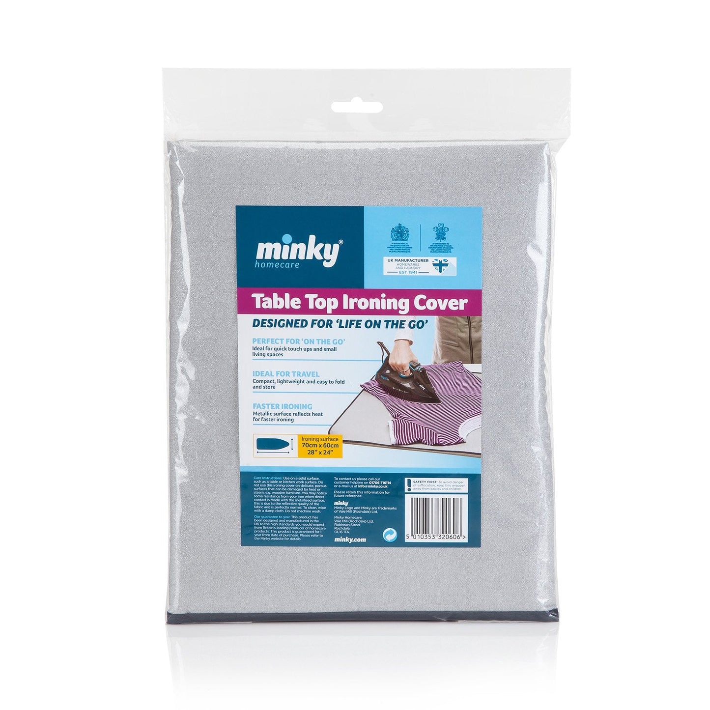 Minky Table Top Ironing Pad