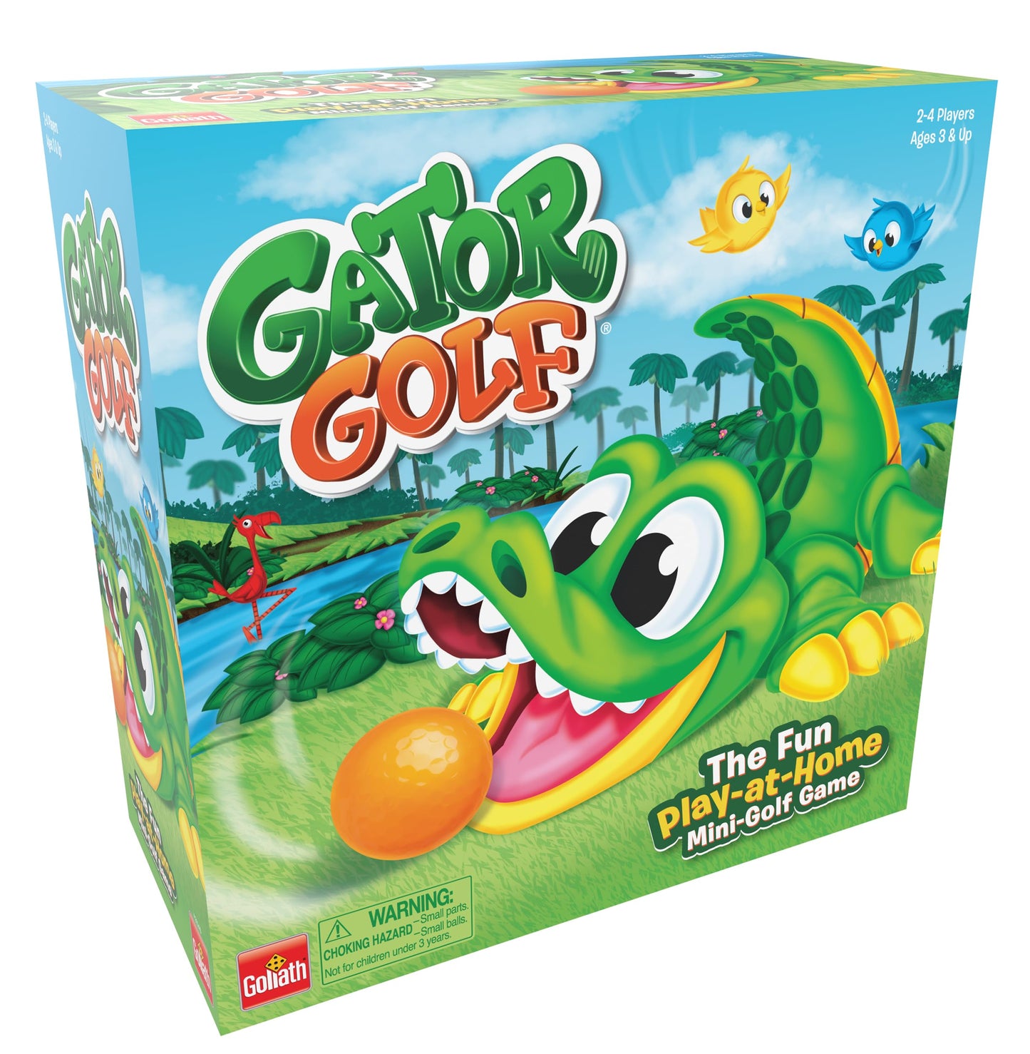 Gator Golf: The Fun Play-at-Home Mini Golf Game | Kids Interactive Action Golf Game | For 2-4 Players | Ages 3+ Single