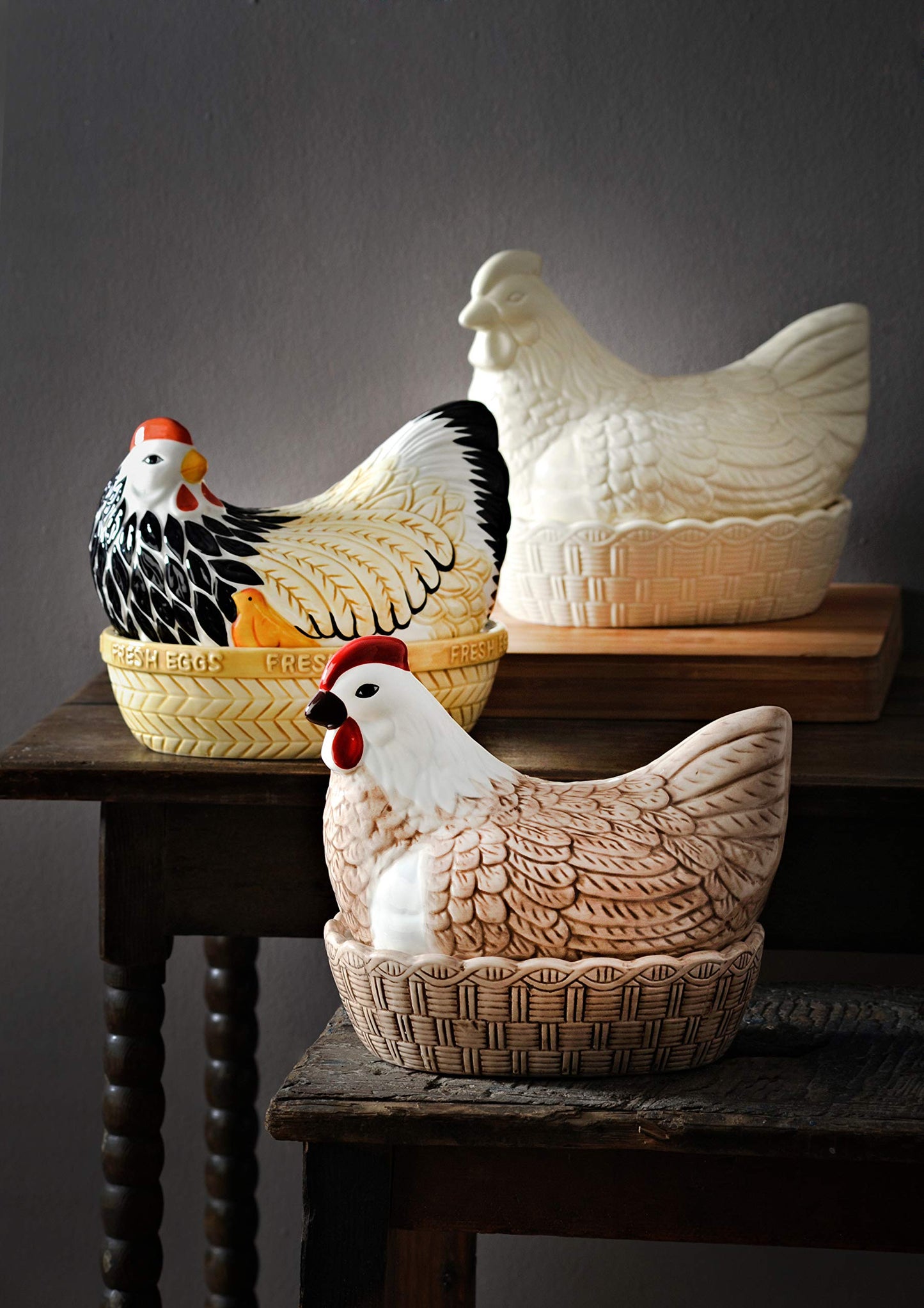 Mason Cash Cream Hen Nest Egg Storage Single