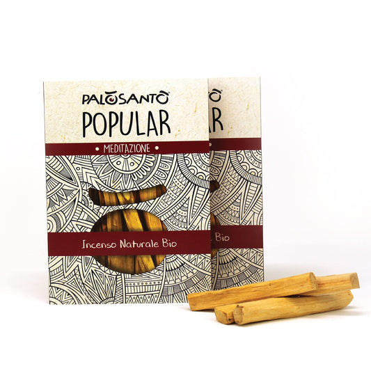 PALOSANTO - Palo Santo Sticks Popular Ayabaca from Peru - 26 Wood Sticks 10cm - Natural Incense Sticks for Stress Relief and Meditation - Palo Santo Wood Wild Harvested & Sustainably Sourced 26 Sticks