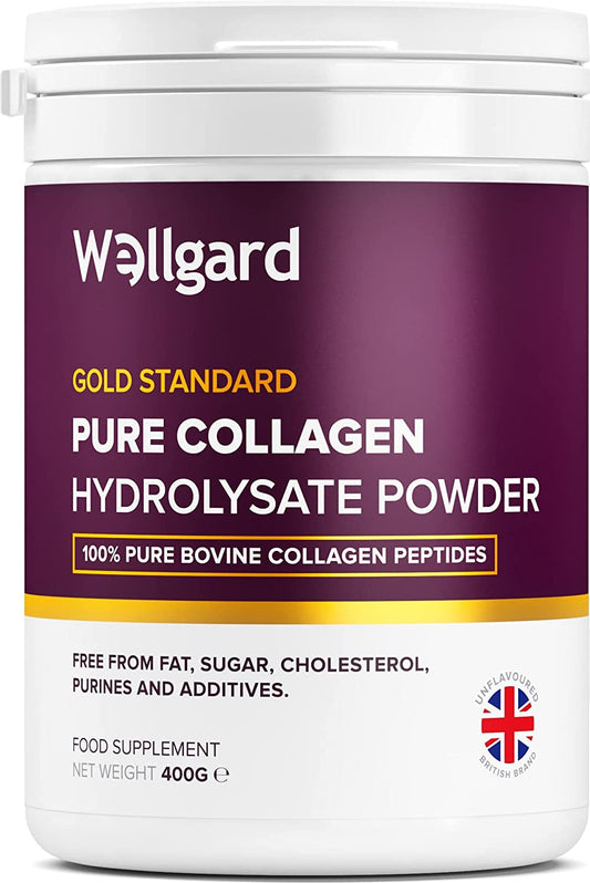 Collagen Powder, Gold Standard Bovine Collagen Peptides Powder by  - High Levels of the 8 Essential Amino Acids, Collagen Supplements, Halal & Kosher, Made in UK