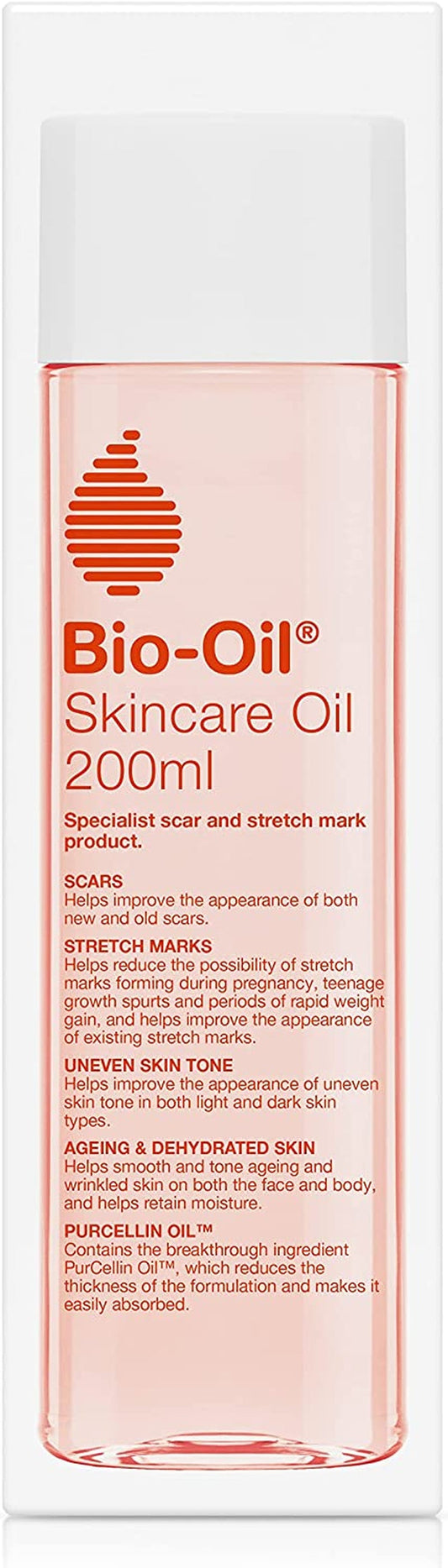 Skincare Oil - Improve the Appearance of Scars, Stretch Marks and Skin Tone - 1 X 200 Ml