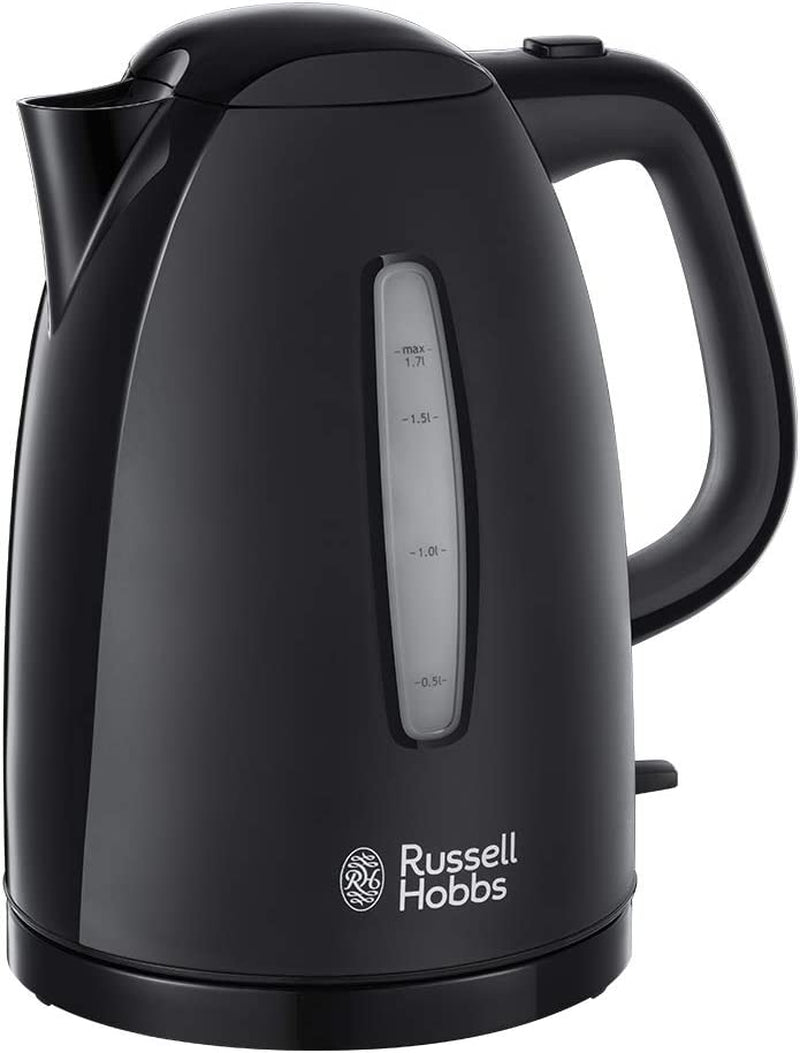 Textures Plastic Kettle 21271, 1.7 L, 3000 W - Black